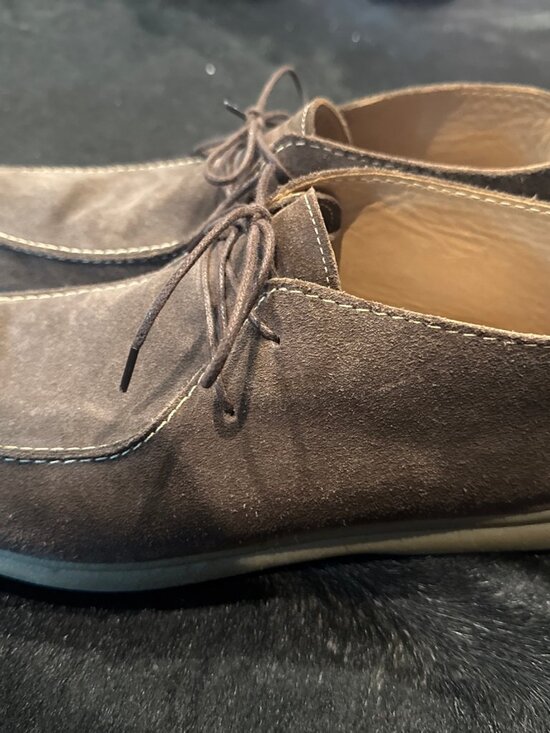 Johnnie-O Malibu Chukka Taupe Men\'s Shoes JMFW1300. Choose Size 12 main image 4